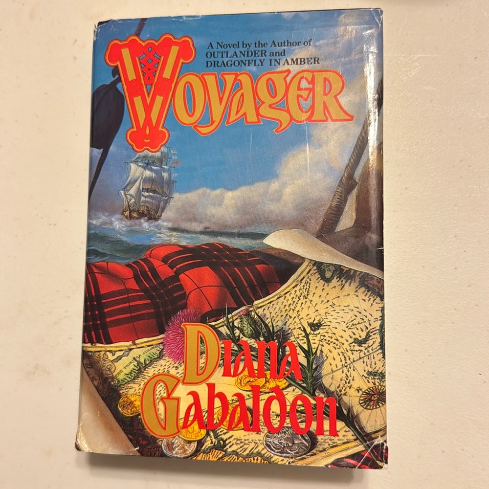 Voyager by Diana Gabaldon, 1994 First Edition 3rd Printing Hardcover Book